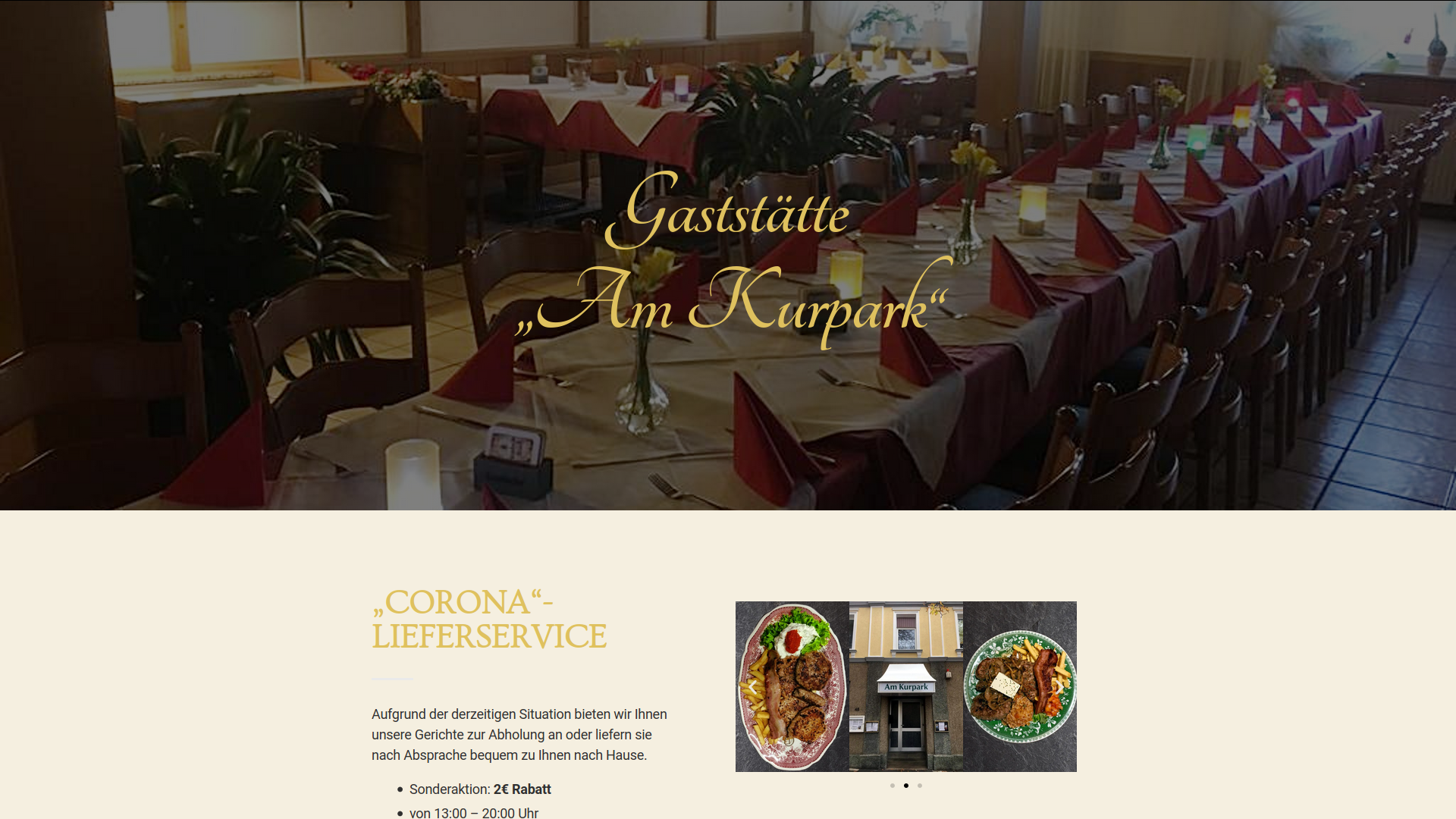 Gaststätte „Am Kurpark“